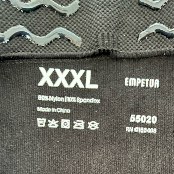 Empetur XXXL High Waisted Shaper Black 3X Shapewear Comfort NWT - Picture 4 of 4